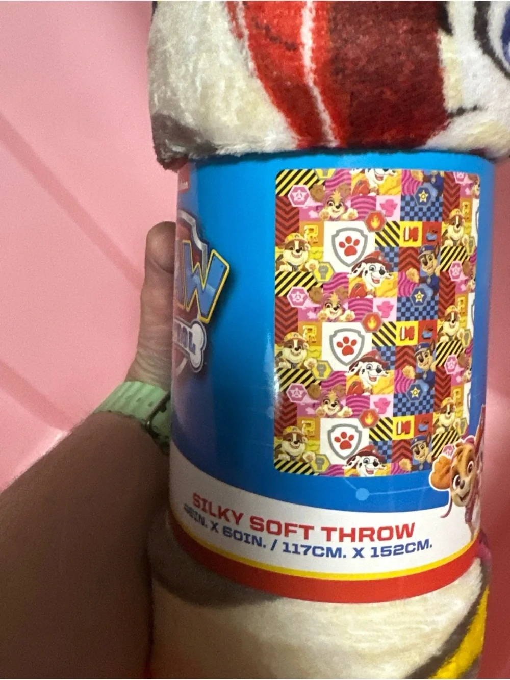 Nickelodeon PAW Patrol Silky Soft Throw Blanket 46x60 Multicolor New